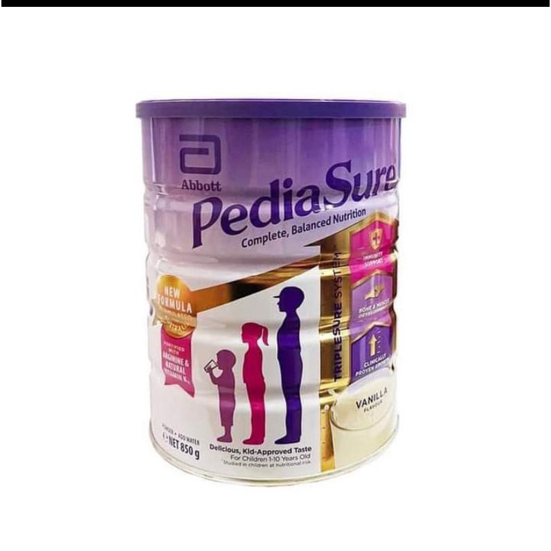 Sữa Pediasure Úc 850g mẫu mới