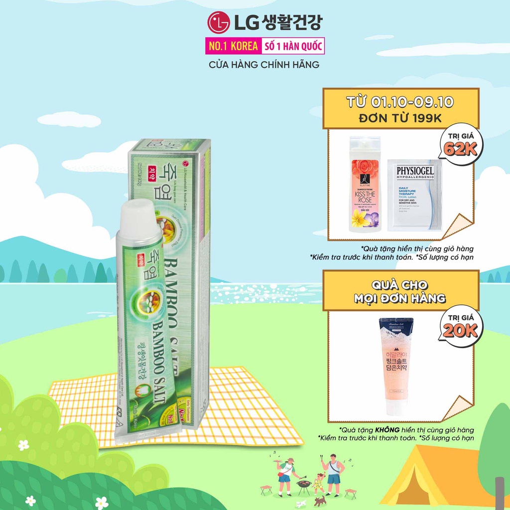 Kem đánh răng Bamboo Salt Muối Tre 140g