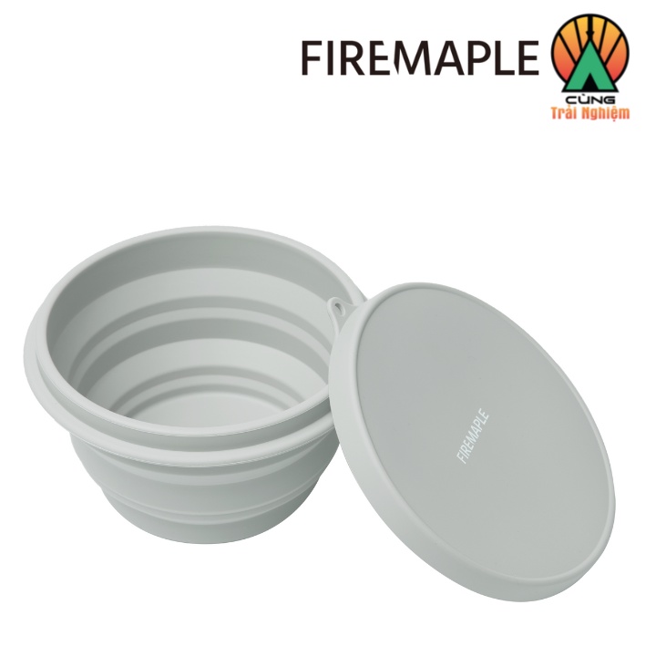 [CHÍNH HÃNG] Bát Silicone Cao Cấp Đa Năng Đựng Đồ Ăn Cho Dã Ngoại Du Lịch Fire Maple FMI-SILIBOWL