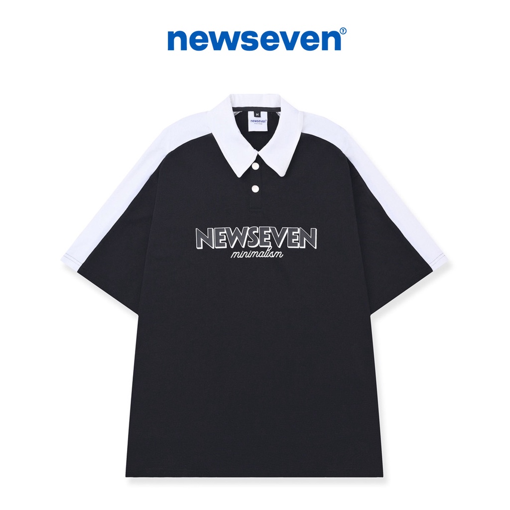 Áo Thun Polo N7 Newseven Minimalism V3 / Black