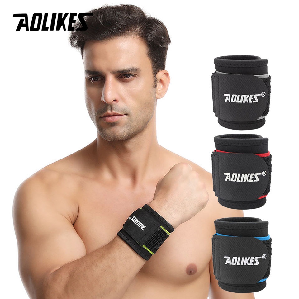 Gtubike 1 Đai Quấn Bảo Vệ Cổ Tay Có Thể Điều Chỉnh Hỗ Trợ Nâng Tạ / Bóng Rổ / Thể Hình