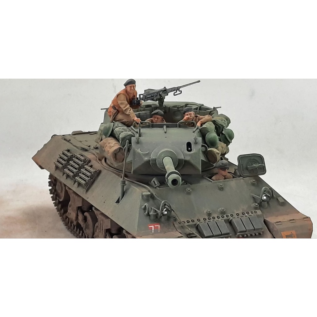 Mô hình lắp ráp xe tăng quân sự Anh 1/35 SCALE BRITISH TANK DESTROYER M10 IIC ACHILLES 35366 TAMIYA