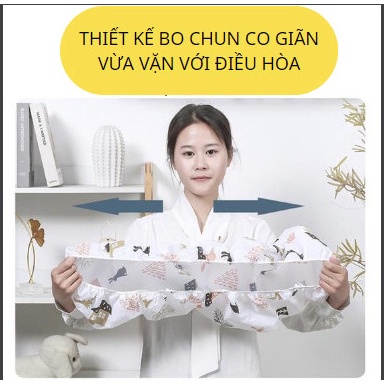 ⚡GIÁ HỦY DIỆT⚡Vỏ bọc điều hòa chống bụi bẩn mẫu mới