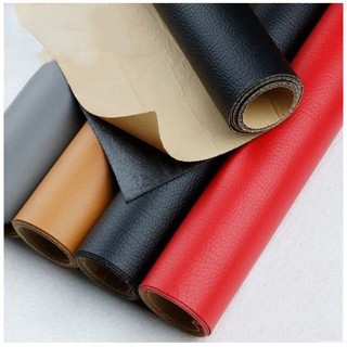 Miếng dán vải da PU cỡ lớn, da tự dính sửa ghế, nội thất, đồ da 138*100cm, 100*68cm, 68 x 50 cm
