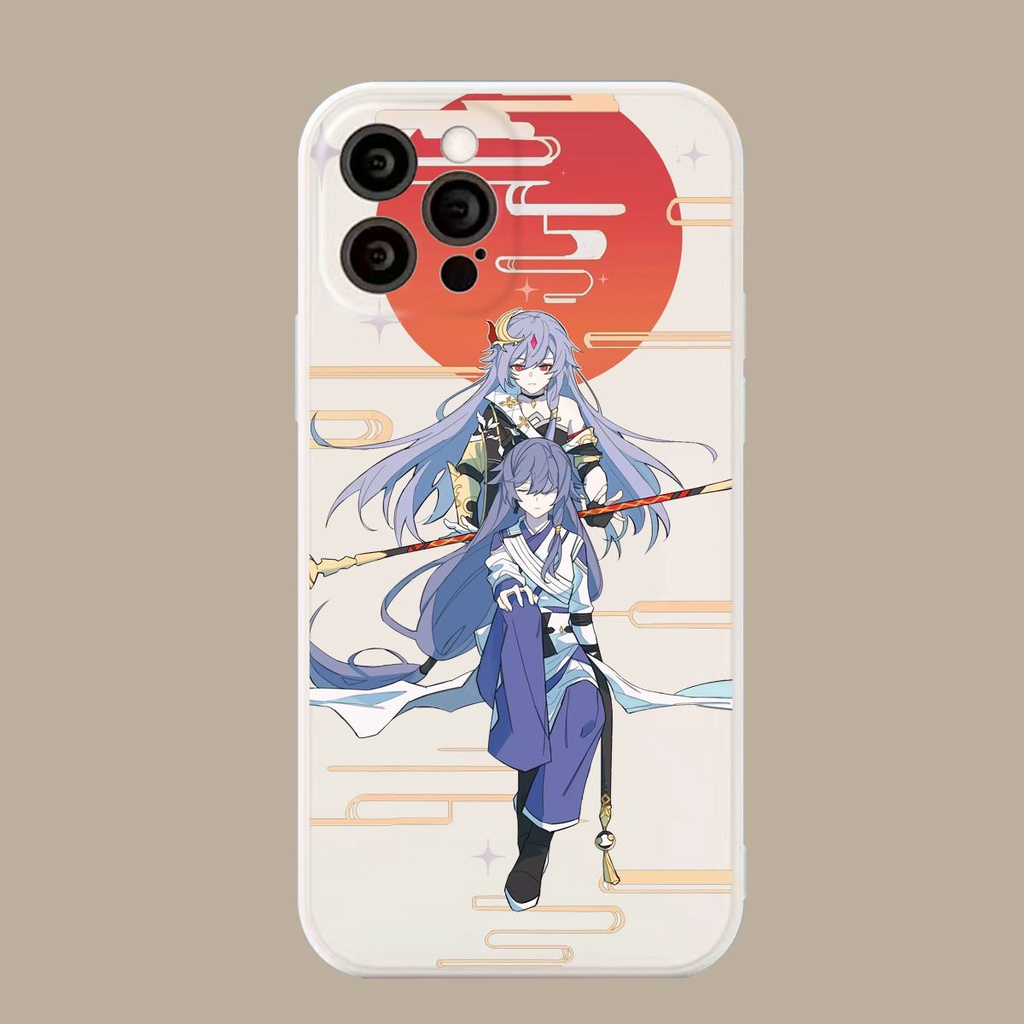Honkai Impact 3 Fuhua mobile phone case is compatible with iPhone13 Apple 11promax two-dimensional animation peripherals