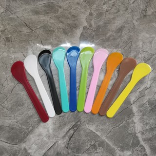 Combo 100 Muỗng Que Nhựa Trộn Kem, Khuấy Kem 12.5cm