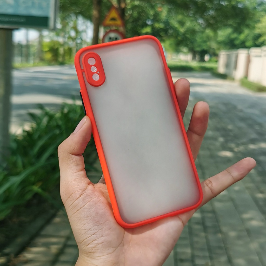 Ốp lưng iphone nhám iphone 7/7plus iphone 8/8plus/X Xr Xs Xsm/11 12