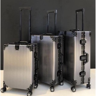 Vali nhôm nguyên khối, vali nhôm khóa sập size 20inch & 24inch 26 inch và 29inch. Vali full nhôm cao cấp sang bền đẹp