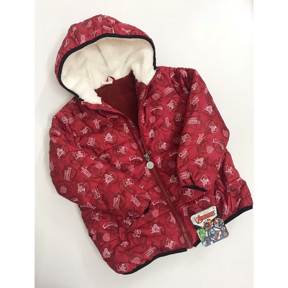 Áo khoác phao siêu nhẹ Ironman cho bé ADN015