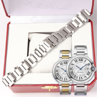 LT7R For Cartier watch strap 14mm 18mm 20mm 22mm stainless steel strap suitable for blue balloon steel strap