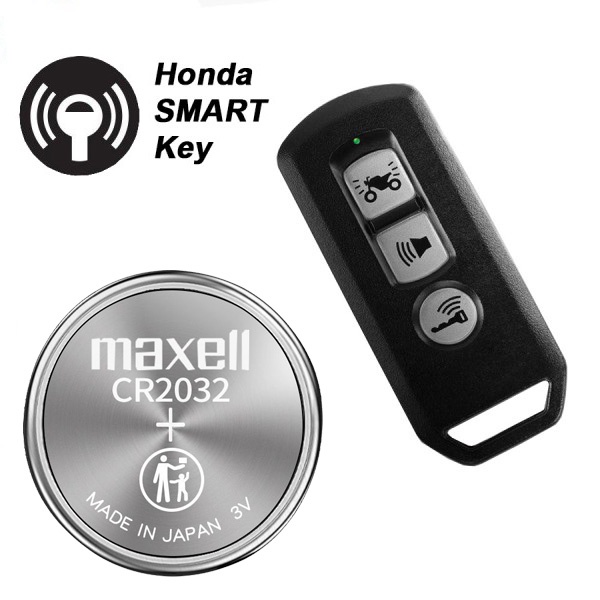 Pin thay thế Remote  Smartkey Honda, Smartkey ôtô, xe máy HONDA SH, VISION, LEAD, AB, PCX, VARIO, CR2032Chính Hãng Japan