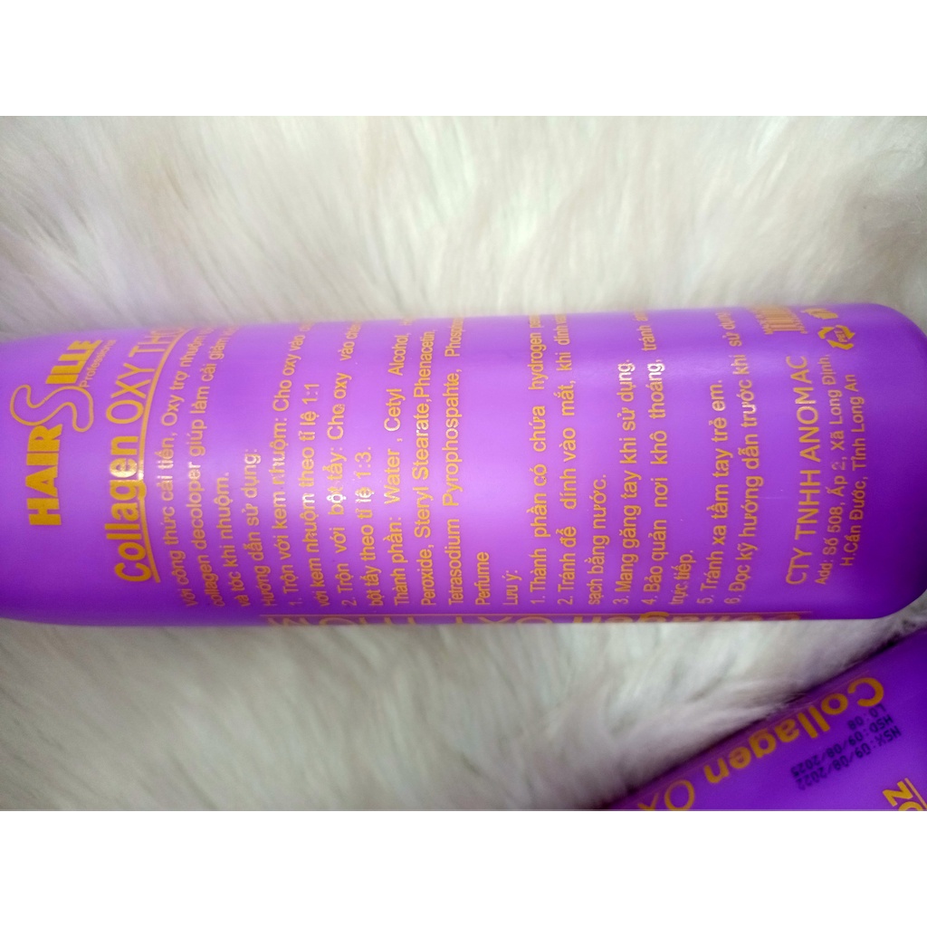 Oxy thơm trợ nhuộm Hair Sille 900ml