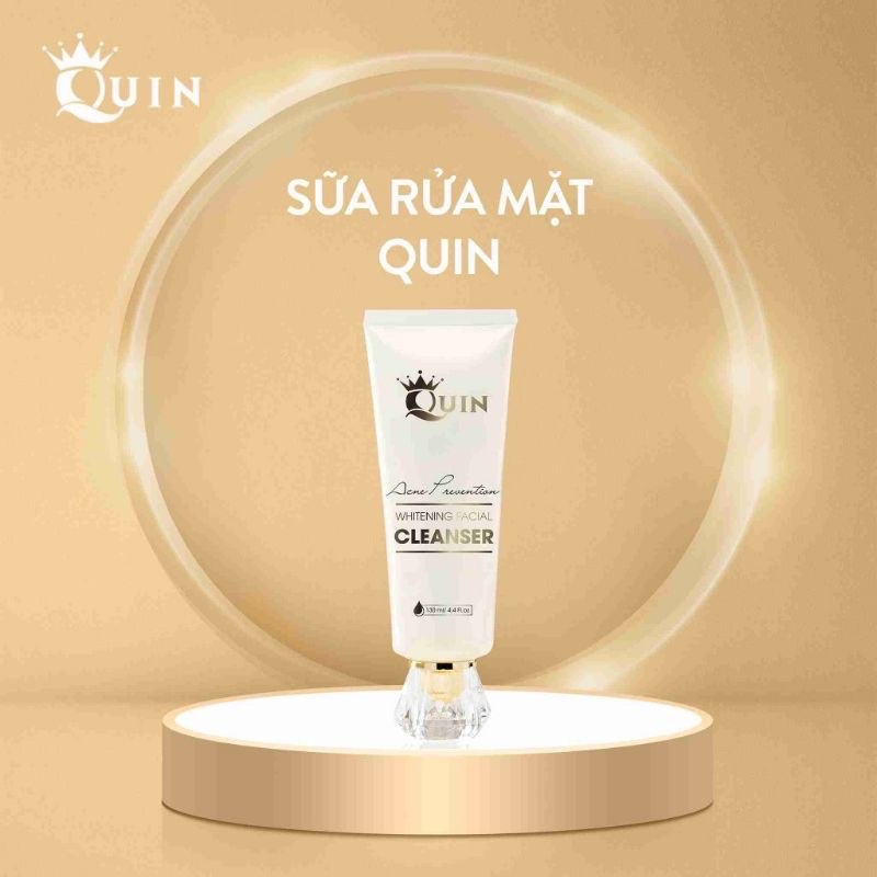Sữa rủa mặt sạch da ngừa mụn Quin date 2025
