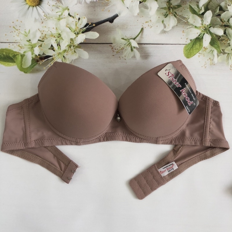 Áo lót nữ đệm dày Thái lan sister hood 2354 có gọng nâng ngực size 34, size 36 cho ngực nhỏ
