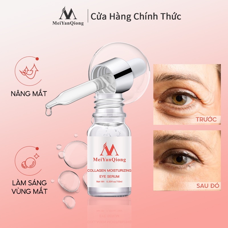 MeiYanQiong Tái TạoTinh Chất Dưỡng Da Vùng Mắt Chống Lão Hóa Loại Bỏ Nếp Nhăn Rejuvenating eye Serum12ml