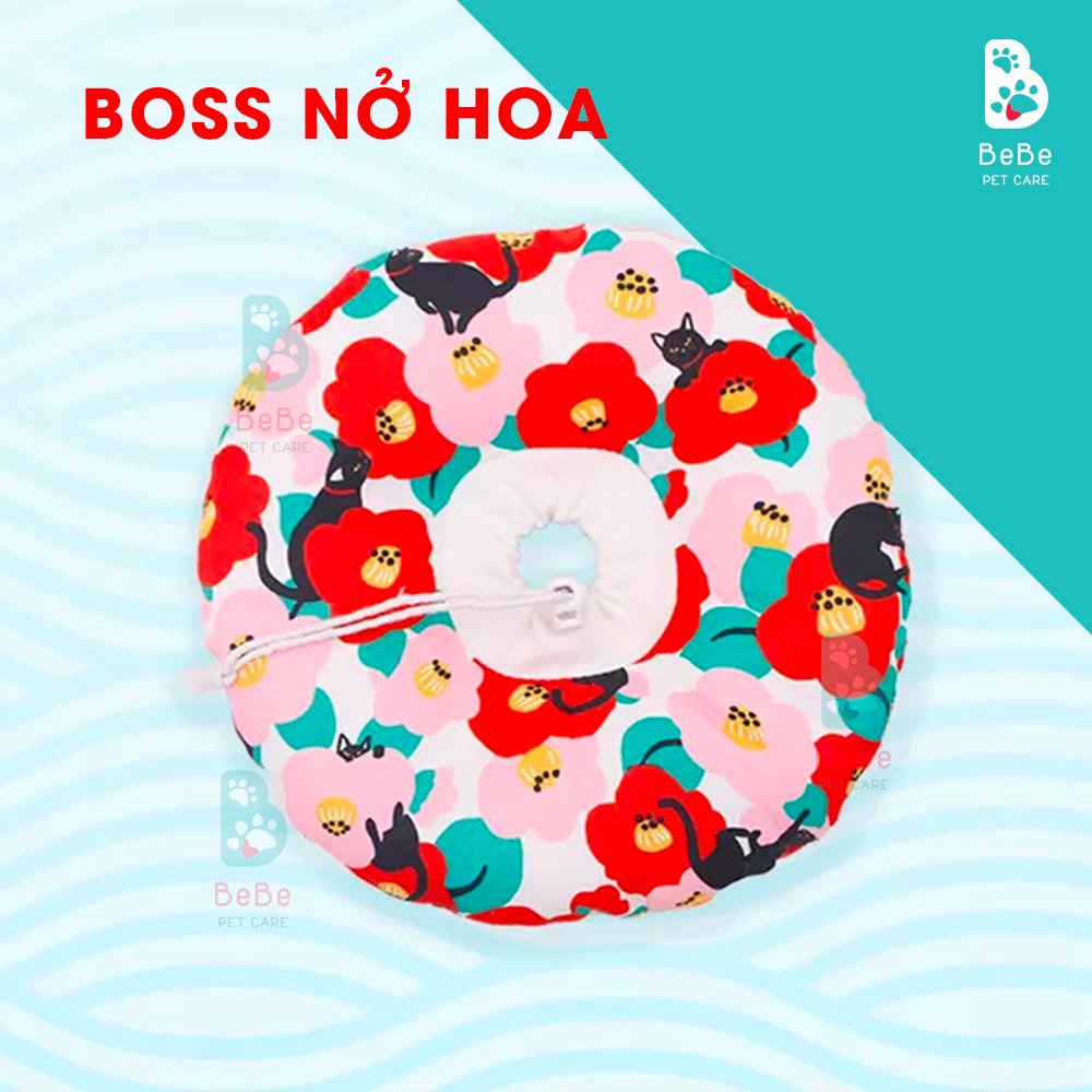 [Siêu Xinh] Vòng Cổ Chống Liếm Hỗ Trợ Thú Cưng Phục Hồi Cực Kỳ Dễ Thương - Chiếc Gối Ngủ Đi Khắp Thế Gian Của Các Boss