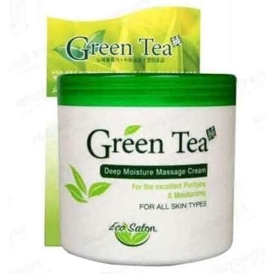 Kem Massage Trà Xanh GREEN TEA Hàn Quốc 450g Mát Xa Mặt Cho Da Dầu, Kem Matxa Cho Spa