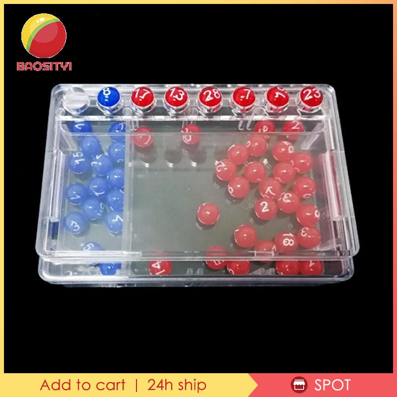 [Baosity1] Máy Xổ Số Đồ Chơi Mini Màu Đỏ Số 33