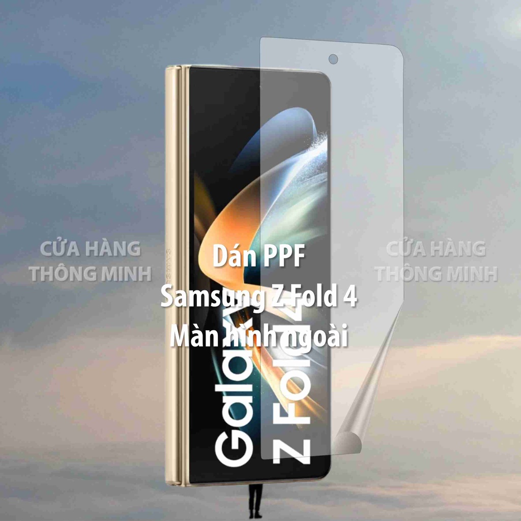 Tấm dán PPF Samsung Z Fold 3/Z Fold 4 dán màn hình/dán lưng viền