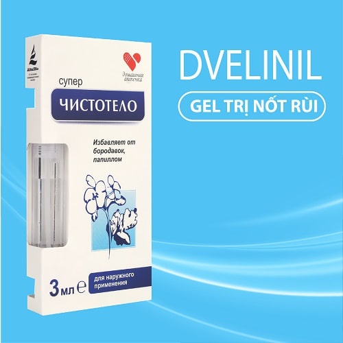 Gel tẩy nốt ruồi, mụn cóc, mụn thịt, tàn nhang, sẹo lồi Develinil Nga  an toàn và hiệu quả - Soleil shop