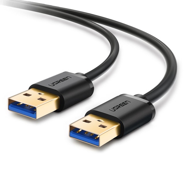 Cáp USB 3.0 hai đầu đực dài 2m CAO CẤP Ugreen 10371 - Hàng chính hãng