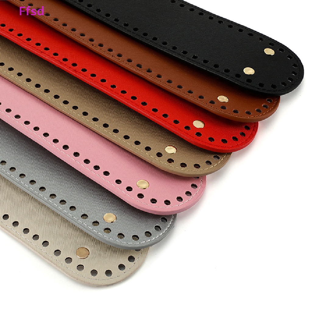 Túi Đeo Chéo Da Pu Hình Oval Đáy Dài Làm Thủ Công Thời Trang Cho Nữ