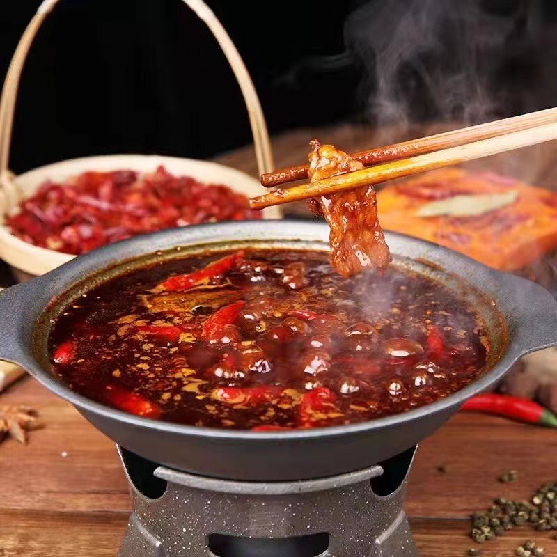 Gia vị lẩu Haidilao Tứ Xuyên, nước lẩu cô đặc cay tê SIÊU NGON cho nhà hàng size 500g