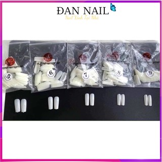 Móng úp lẻ size 56789 túi 50 móng