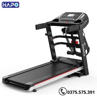 Máy chạy bộ tại nhà gấp gọn Hapo HP03 chính hãng, Máy chạy bộ gấp gọn theo dõi sức khỏe tại nhà