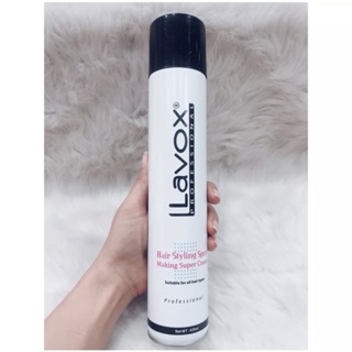 Keo xịt giữ nếp tóc lavox net 420ml - keo xịt tóc tạo nếp tóc siêu sóng