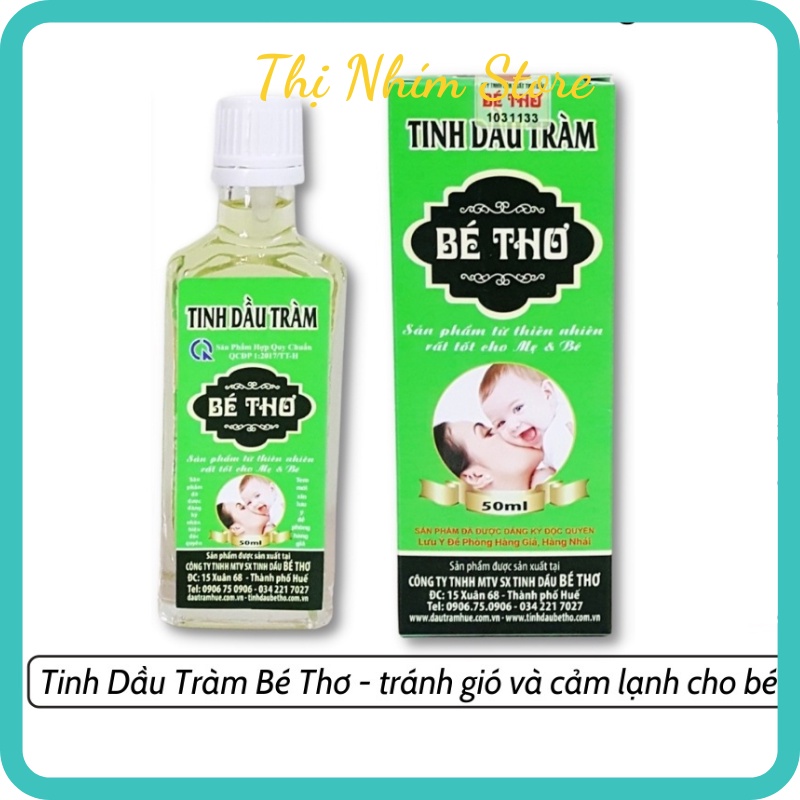 Tinh dầu tràm bé thơ 50ml, tinh dầu tràm huế nguyên chất nguyên liệu 100% - ảnh sản phẩm 1