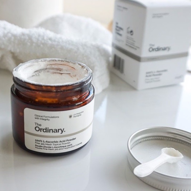 Bột vitamin C The Ordinary Vitamin C 100% L-Ascorbic Acid Powder 20g