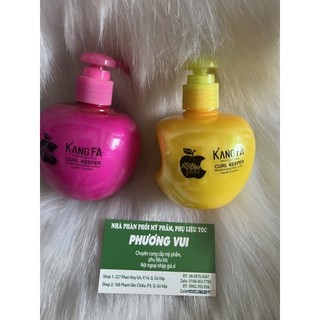Wat tạo kiểu tóc xoăn kangfa hình trái táo 260ml dưỡng tóc giữ nếp mềm tạo lọn sóng dễ sử dụng