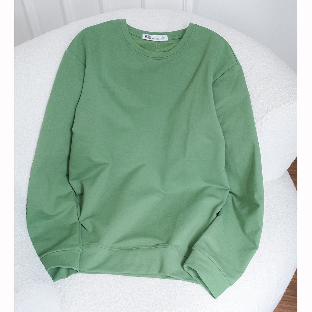 Áo Sweater nam trơn Độc menswear, chất liệu nỉ da cá form unisex 7 màu phong cách Hàn Quốc - AT258