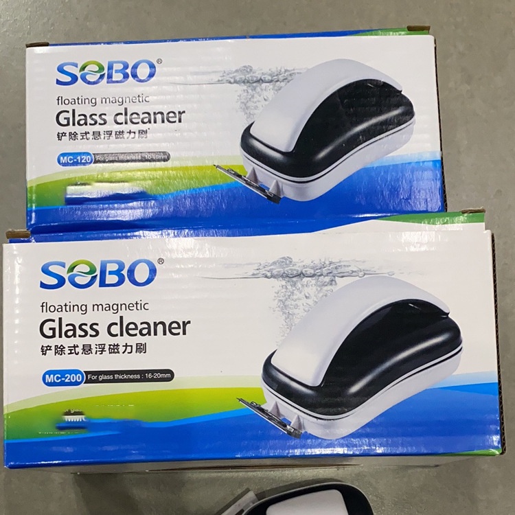 Nam Châm Chà Hồ SOBO MC60 MC80 MC120 MC200 - Hít Vệ Sinh Hồ Cá