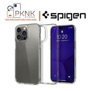 Ốp lưng spigen airskin hybrid crystal clear 14 promax 14 plus 14 pro 14