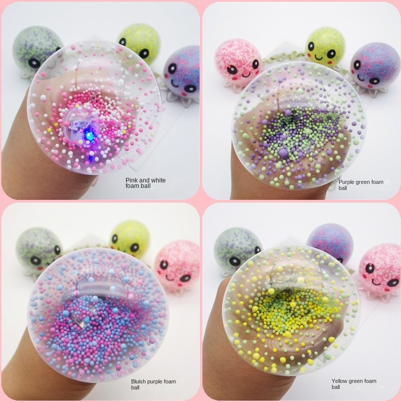 Đồ Chơi BóP Squishy HìNh BạCh TuộC PháT SáNg