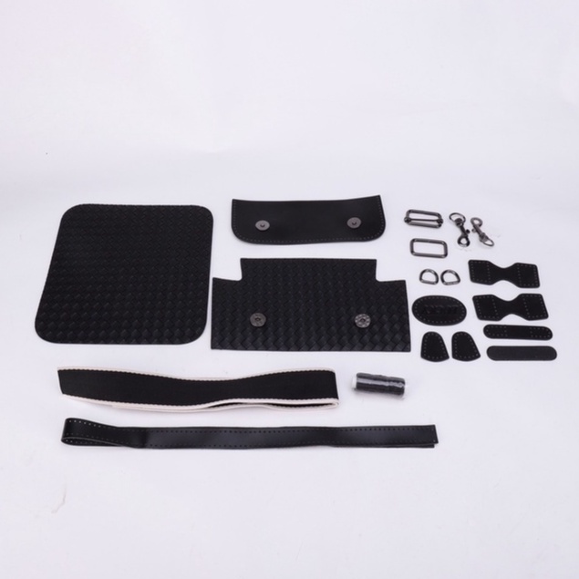 Túi tự đan da nam nữ HALA túi handamde đeo chéo thời trang nam nữ phong cách đeo vai unisex