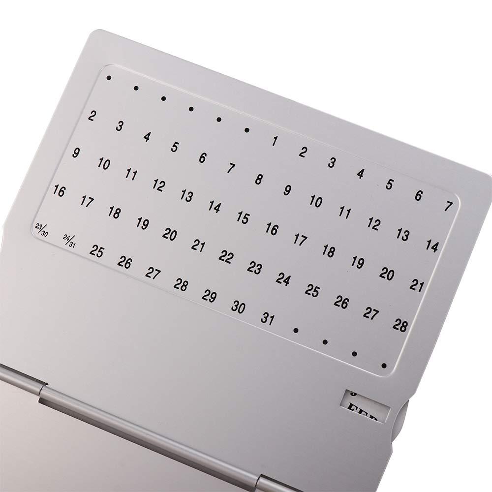 Lịch Để Bàn Thiết Kế Thanh Lịch|Lịch Để Bàn In Chữ Tiếng Anh Độc Đáo Dùng Trang Trí Nhà Cửa / Văn Phòng