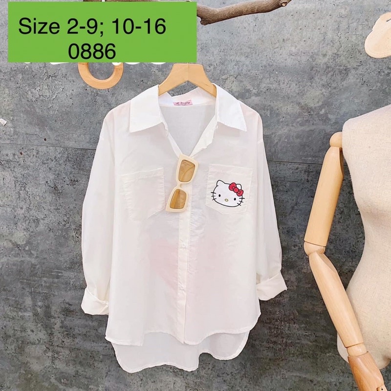 SƠMI VẠT DÀI BÉ GÁI