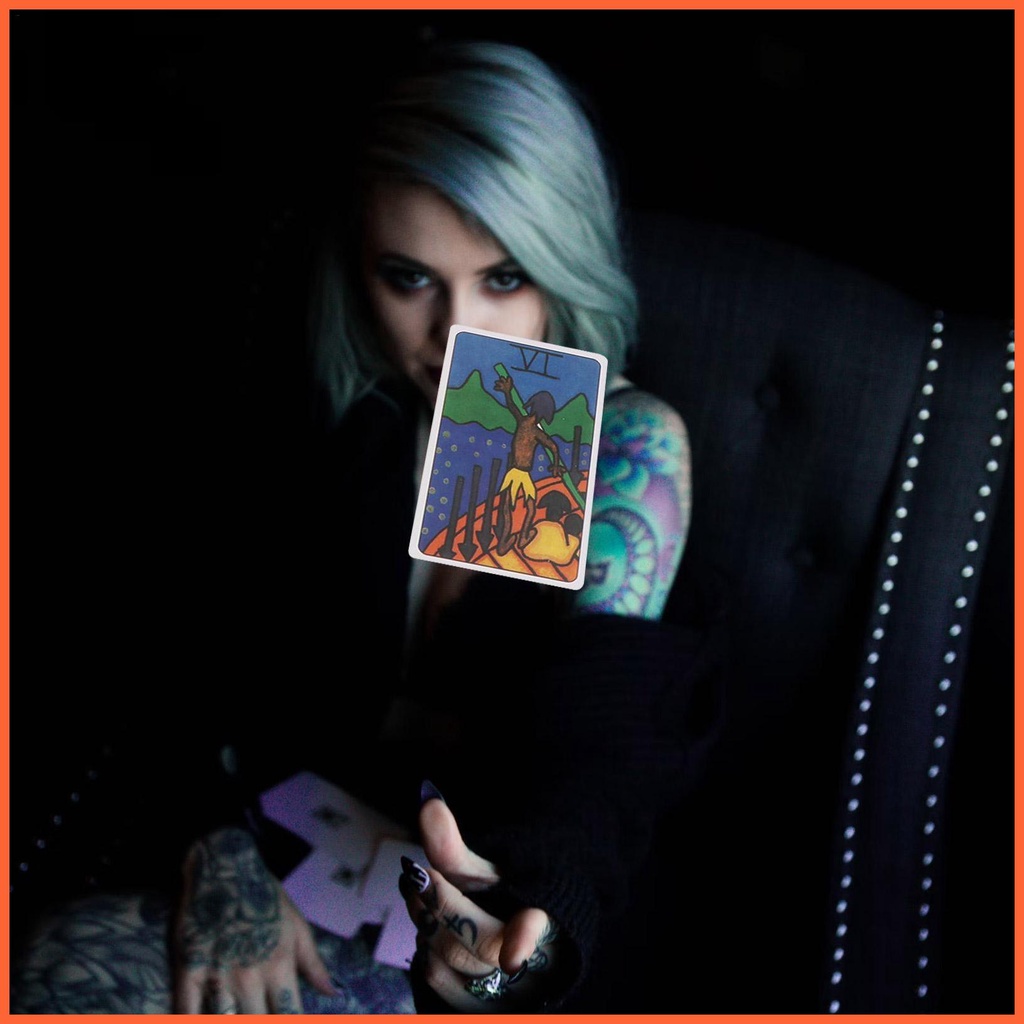 Bộ Bài Tarot Tiếng Anh Phong Cách Châu Phi