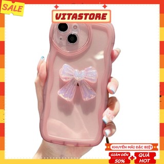 Ốp lưng iphone ♥️ freeship ♥️ ốp lưng nơ xinh bảo vệ camera cho các dòng iphone