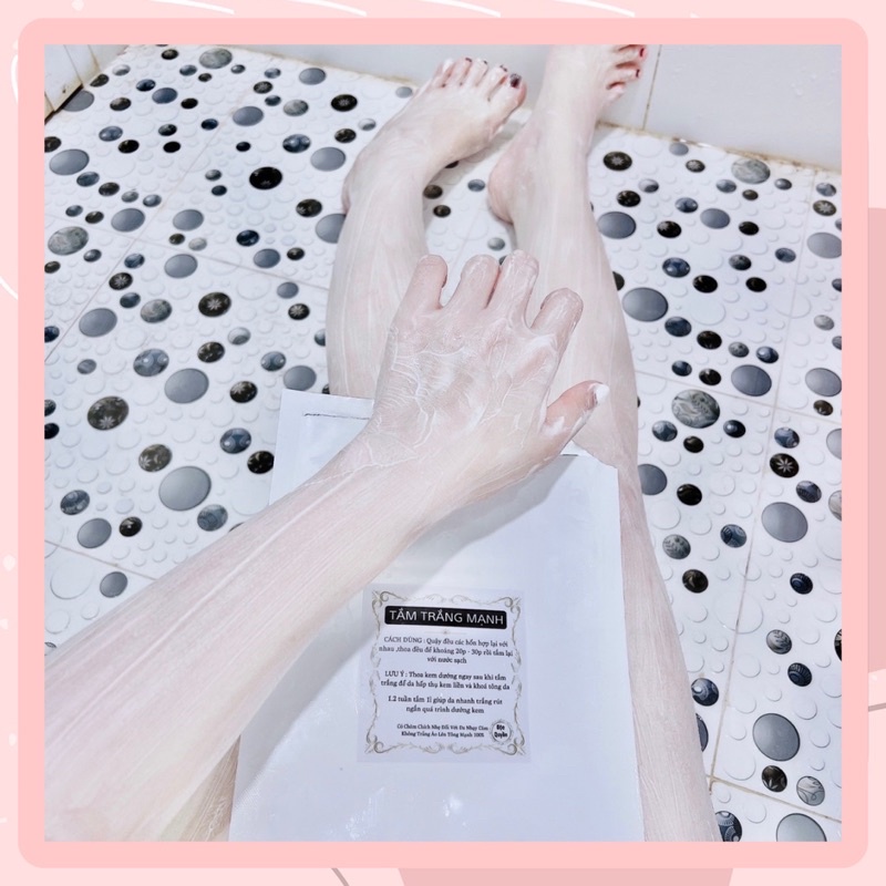 TẮM TRẮNG MẠNH X3 SIÊU TRẮNG