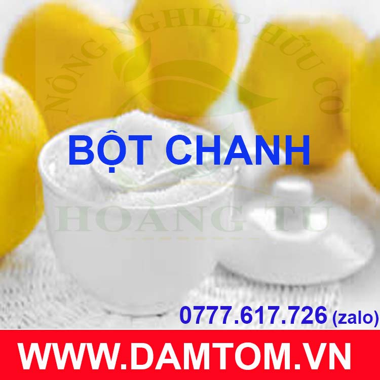 Axit citric monohydrate BP - 1kg bột tạo chua