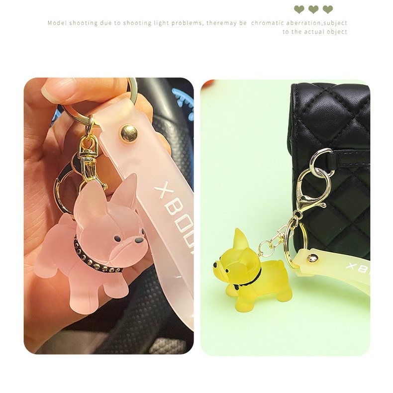 Móc Khoá Chú Chó Xboom Nguyên Khối Siêu Cute, Trâu Dễ Thương Hàn Quốc Treo Xe May, Xe Đạp Balo Đi Học Phong Cách Mạnh Mẽ