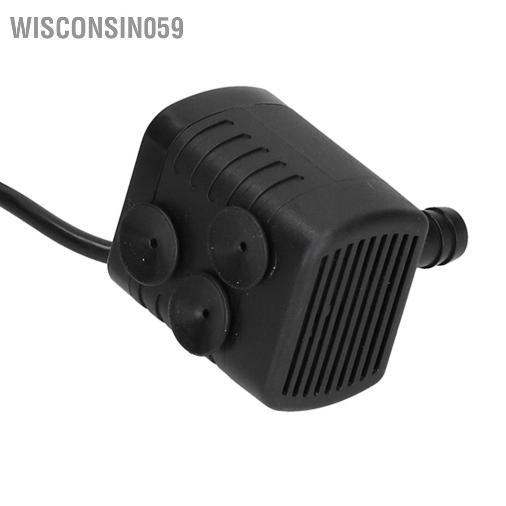 [Hàng Sẵn] Máy bơm chìm mini Đầu cắm USB DC Công cụ điện linh kiện tử không chổi than 0508 160L / H D5V 【Wisconsin059】
