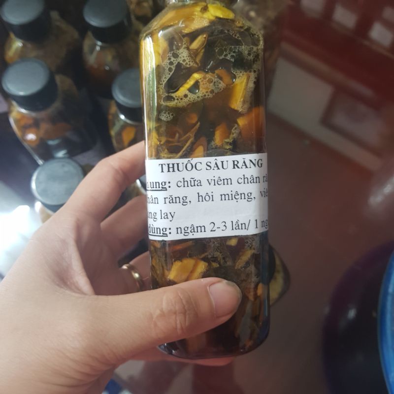Nước ngậm hết đau răng, hôi miệng  viêm lợi , sản phẩm gia truyền