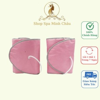 Đai quấn giảm béo | đai quấn nóng rung giảm béo bắp đùi bắp tay màu hồng có massage