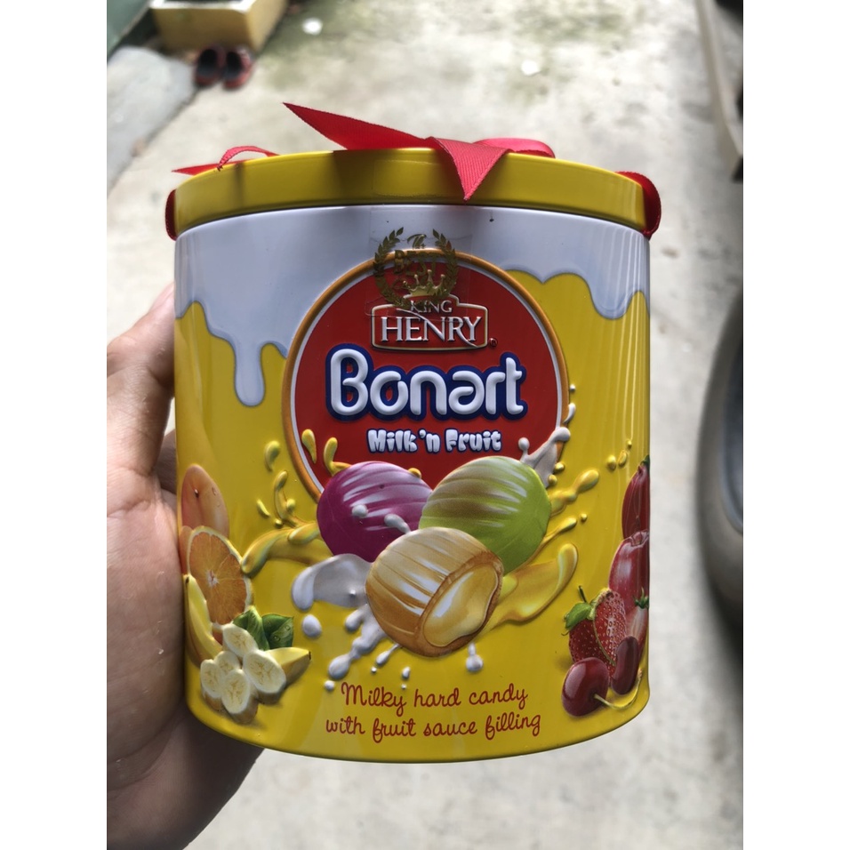 Kẹo Cứng Sữa Trái Cây Bonart 150g