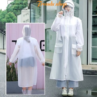 Áo mưa măng tô trong suốt có kính che mặt , chất liệu tốt, bền đẹp kiểu dáng thời trang TRENDS SHOP